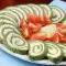 Шпинатный рулет с ветчиной и сливочным сыром