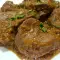 Свиные почки с соусом из вяленых помидоров и пива