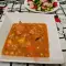 Свинина с горошком и картофелем