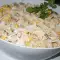 Тальятелле с беконом и грибами