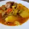 Вкусная телятина с овощами