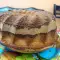 Самый воздушный трехцветный кекс