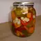 Соленье из сладкого перца и цветной капусты