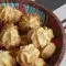 Лимонно-ванильное печенье с помощью кулинарного шприца