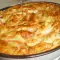Баница с брынзой и сливочным маслом