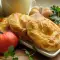 Слоеные баницы с яйцами и брынзой