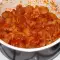 Желудочки с луком и помидорами