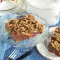 Торт из печенья с лукумом и грецкими орехами