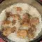 Куриные ножки, тушеные с рисом