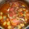 Кролик тушеный с овощами в духовке