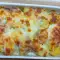 Запеканка с куриным филе и молодым картофелем