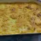 Запеканка с куриным мясом, картошкой и сливками