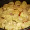 Куриная запеканка с картофелем и грибами