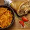 Свинина с квашеной капустой