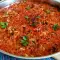 Свежая капуста с индейкой в духовке