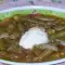 Стручковая фасоль с репчатым луком