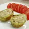 Кабачковый рулет с сыром Филадельфия и ветчиной