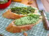 Закуска с брынзой и чесноком