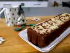 Простой банановый кекс без молока и яиц