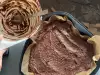 Полезный банановый кекс с какао порошком