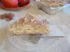 Торт из печенья с маскарпоне и шоколадной пастой