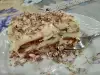 Торт из печенья с ванильным пудингом