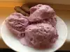 Черничное мороженое