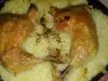 Куриные ножки с рисом в духовке без зажарки