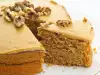 Ореховый корж для торта