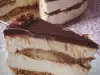 Чизкейк тирамису с печеньем, маскарпоне и кофе