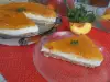 Творожный чизкейк с персиками
