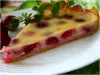 Черешневый тарт с кислым молоком