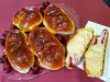 Черешневые булочки с кремом