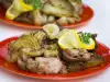 Куриная печень в сливочном масле в духовке