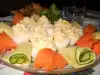 Фаршированные яйца сливочным сыром