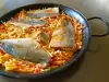 Рыбная Фидеуа со скумбрией