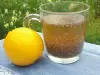 Гель-вода с семенами чиа и лимоном для гидратации