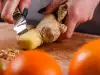 Как очистить корень имбиря?