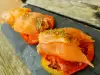 Рулетики из домашнего маринованного лосося