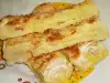 Выкупанная баница с брынзой и сыром