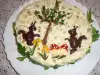 Картофельный салат с майонезом