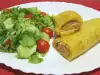 Картофельные рулеты с ветчиной