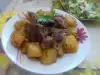 Свинина с картофелем в пакете