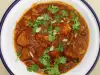 Винный кебаб с куриным мясом