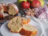 Яблочный кекс с маскарпоне