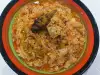 Квашеная капуста с рисом и свининой