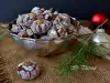 Рождественское какао-миндальное печенье