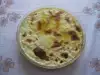 Карамельный пудинг с кускусом