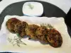 Шпинатные котлеты с картофелем и брынзой