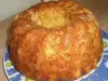 Лимонный кекс со сгущенкой